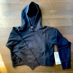 Lululemon Longeful cropped hoodie